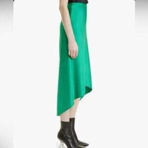NWT Alice + Olivia Maeve High Low Midi Skirt